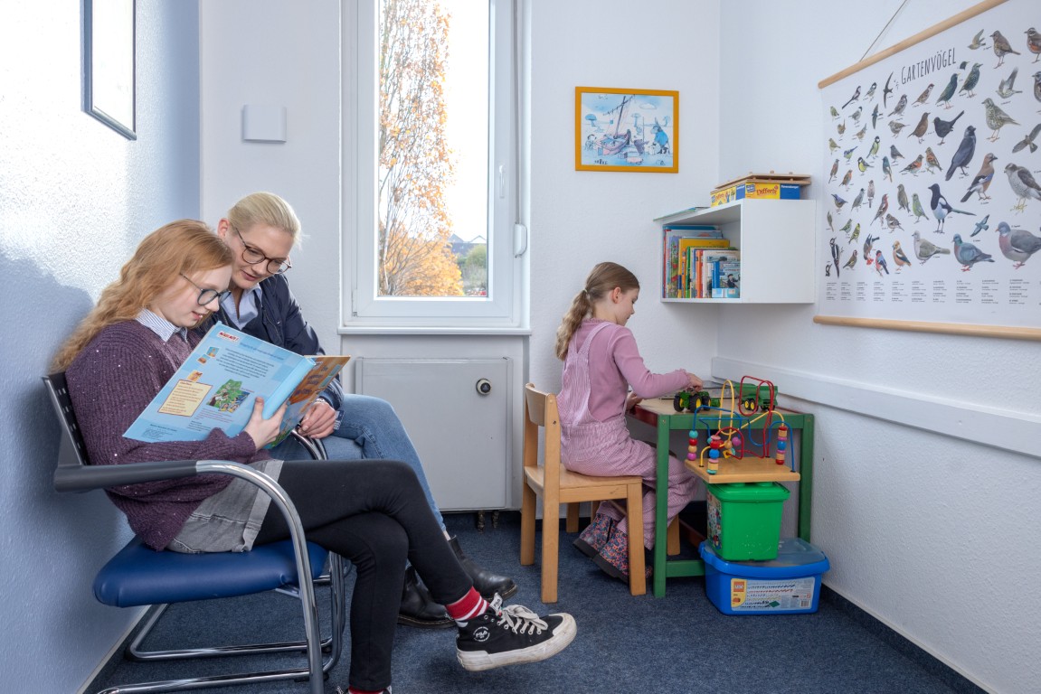 Wartebereich Kinderecke